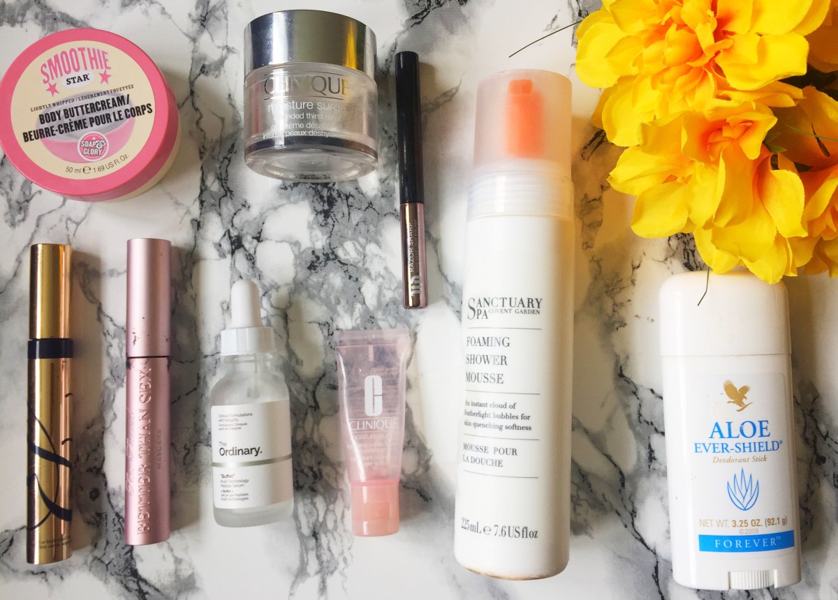 Soap & Glory, Clinique, Urban Decay, Spa Sanctuary, Too Faced, Estee Lauder, The Ordinary