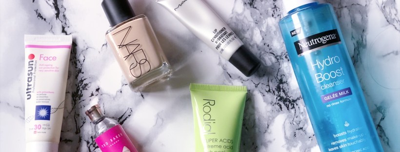 Empties Ultrasun, Nars, Rodial, Ted Bake, Neutrogena, Mac