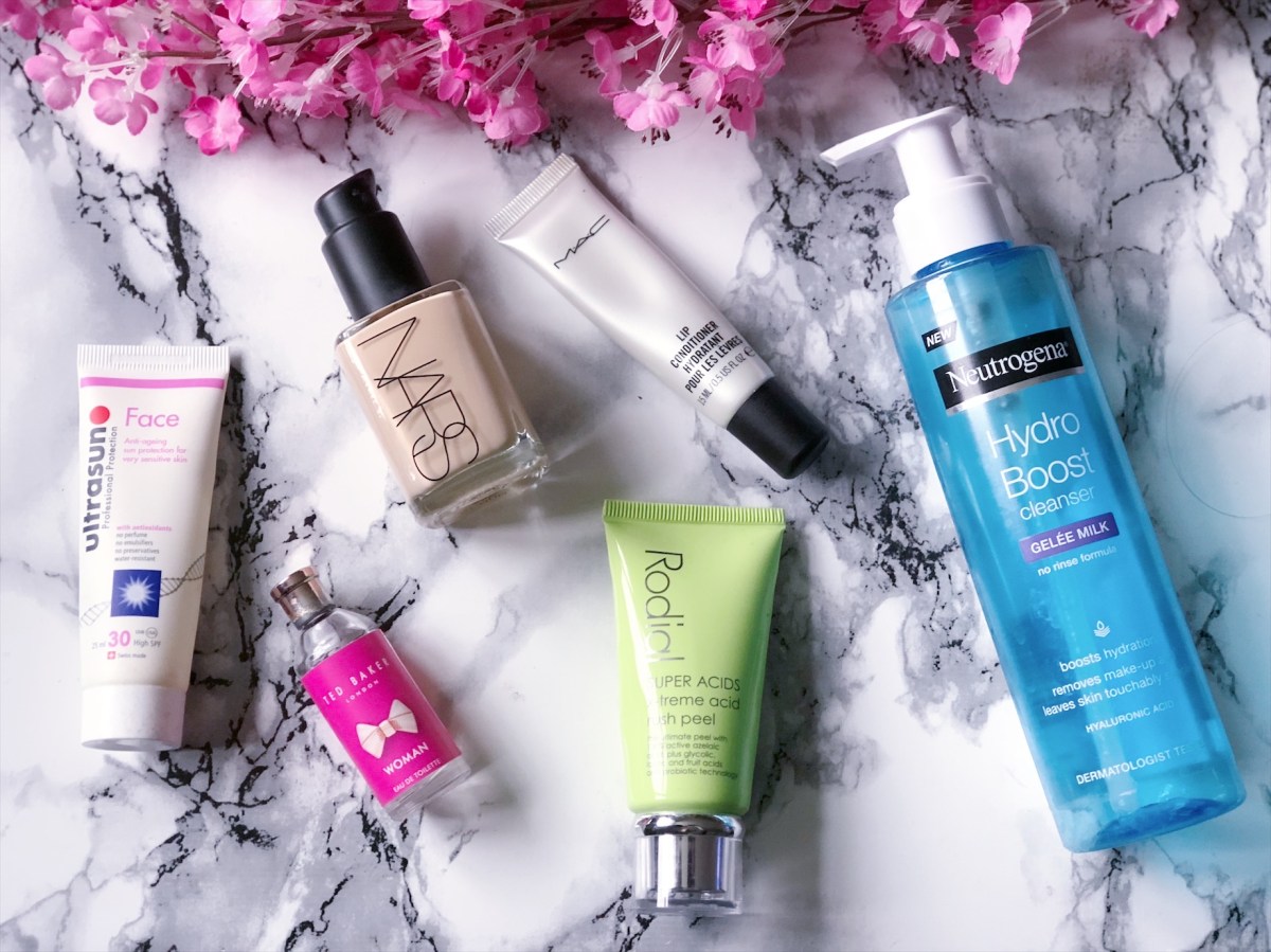 Empties Ultrasun, Nars, Rodial, Ted Bake, Neutrogena, Mac